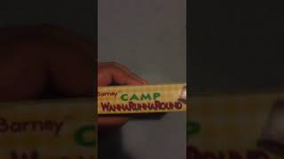 Barney Camp WannaRunnaRound VHS Review [upl. by Gal636]