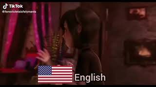 Mavis scene saying blah blah blah languages Hotel Transylvania [upl. by Sucramed]