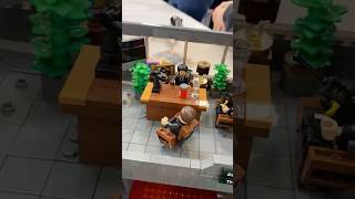 Lego display Die Hard film set lego legodisplay diehardfans brickfilm filmset familyvloggers [upl. by Tniassuot301]