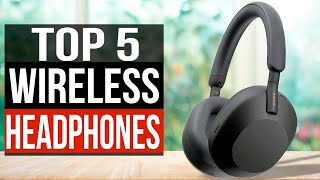 TOP 5 Best Wireless Headphones 2024 [upl. by Aiekan824]