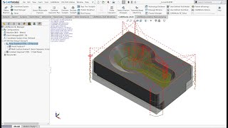 CAMWorks VoluMill Demo [upl. by Festa]