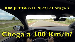 VW JETTA GLI 2022  2023 STG 2 320CV ACELERANDO TUDO TOP SPEED [upl. by Eedyak328]