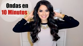 ¿Cómo Ondular el Cabello en 10 Minutos [upl. by Dermot699]