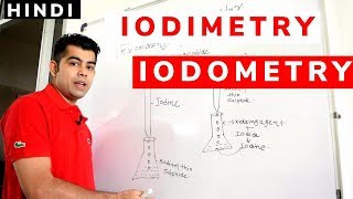 IODIMETRY AND IODOMETRY I BASIC I HINDI [upl. by Enattirb]