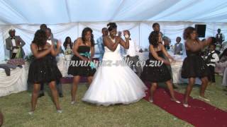 Zimbabwe Wedding Dance  Personally Psquare [upl. by Enileoj56]