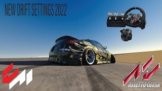 ⚙️GUIDEHOW TO BEST Logitech G29 FORCE FEEDBACK Settings for Drifting 2022  Assetto CorsaPC⚙️ [upl. by Shaina]