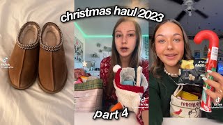 CHRISTMAS HAUL 2023 TIKTOK COMPILATION 4 [upl. by Nuahs]