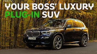 2020 BMW X5 45e review  Luxury PHEV SUV With Huge Battery [upl. by Yelkao]