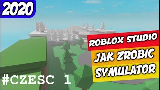 JAK ZROBIĆ SYMULATOR W ROBLOX STUDIO ⚫ CZĘŚĆ  1 [upl. by Kaylil]