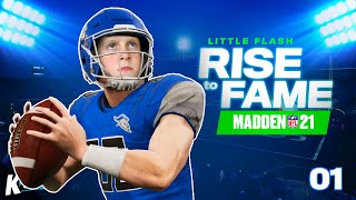 Little Flash Rise to Fame in Madden NFL 21 Part 1  KCity Gaming [upl. by Aicemaj837]