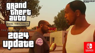 GTA San Andreas Definitive Edition  Part 3  CJ GOES TO THE GYM [upl. by Yrak]