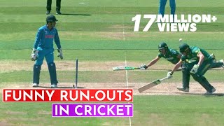 Top 10 Funniest RunOuts in Cricket History  Cricket 18 [upl. by Kcirdnekel]