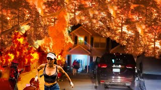 Chaos in the US 175 Wildfires Devastate Myrtle Beach South Carolina [upl. by Oates142]