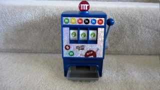 MampMs World Slot Machine Candy Dispenser [upl. by Ecirbaf]