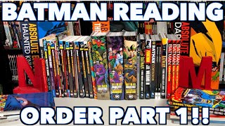 Batman Reading Order Part 1  1987  1998 [upl. by Eves]