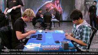 Pro Tour Return to Ravnica Round 12 Modern [upl. by Yona238]