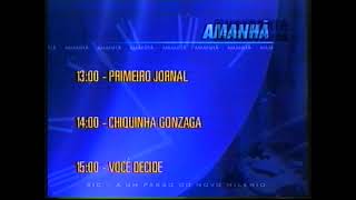 Programação SIC 1881999 [upl. by Henghold112]