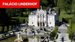 Palácio Linderhof na Baviera  Guia Brasileira em Munique [upl. by Nosnej]