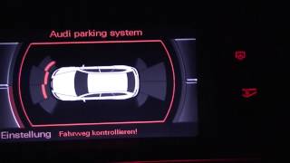 MMI 2G  Audi Parking System Plus [upl. by Blim623]