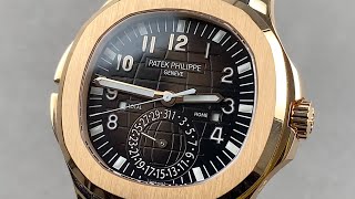 Patek Philippe Aquanaut Travel Time 5164R001 Patek Philippe Watch Review [upl. by Hosbein573]