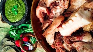 Receta Carnitas  Cocineros Mexicanos [upl. by Nanda]