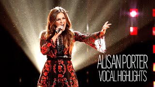 Vocal Highlights on The Voice Alisan Porter E3  B5 [upl. by Nealy258]