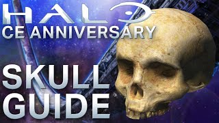 Halo CE Anniversary  Skull Location Guide [upl. by Aidas]