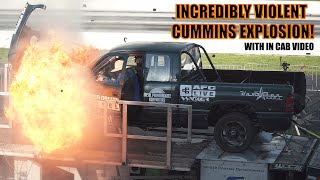 3000 HP Cummins Dyno Explosion  Full Story [upl. by Bobker]