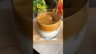 Frothy cold coffee ASMR easyrecipe shortvideo [upl. by Madanhoj]