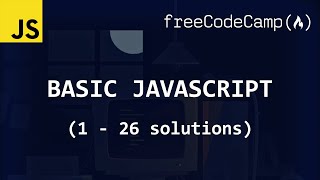 freeCodeCamp solutions  Basic JavaScript 126 [upl. by Repohtsirhc]