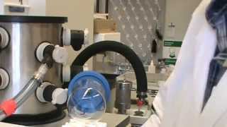 Using Freezedryer to Lyophilize in Lab at The Forsyth Institute [upl. by Leland]