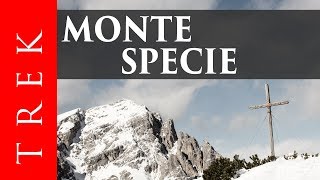 Monte Specie il balcone sulle Dolomiti in inverno [upl. by Roze]