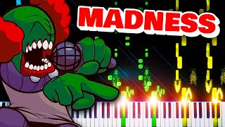 Madness from Friday Night Funkin Tricky Mod  Impossible Piano Remix [upl. by Olmstead968]