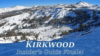 An Insiders Guide to Kirkwood Part dCaples Crest Vista amp Backside [upl. by Flavian475]