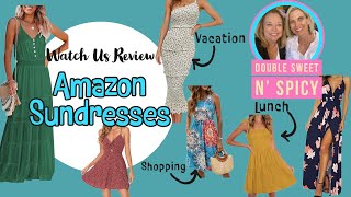 Amazon Sundresses 2023 Review Minis Midis Maxis [upl. by Sheba]