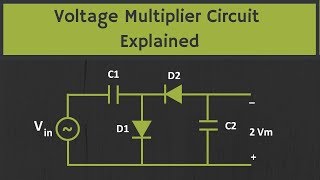 Voltage Multiplier Circuit Explained Voltage Doubler Voltage Tripler and Quadrupler Circuits [upl. by Hau228]