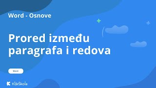 6 Prored između paragrafa i redova u Wordu [upl. by Katee498]