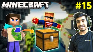 I FOUND PIRATES SECRET TREASURE  MINECRAFT GAMEPLAY 15 [upl. by Niles]