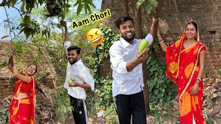 Jyoti Ke Sath Aam Chori 🤣🥭 [upl. by Nella]