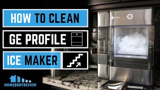 GE PROFILE ICE MAKER  STEPBYSTEP CLEANING GUIDE [upl. by Francie]