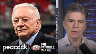 Jerry Jones’ postgame comments aren’t productive for Cowboys  Pro Football Talk  NFL on NBC [upl. by Ecnav]