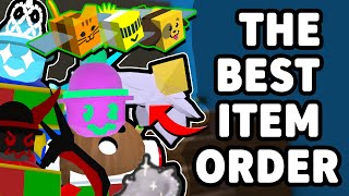 The Item Order That Help You Advance Quickly in Bee Swarm Simulator  Roblox [upl. by Bromleigh]