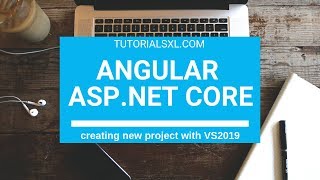 Angular with ASPNET Core and Visual Studio 2019  Getting Started [upl. by Leissam]