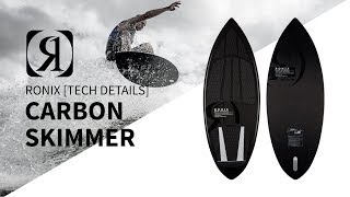 2018 Ronix Carbon Skimmer Wakesurf Board [upl. by Merridie]