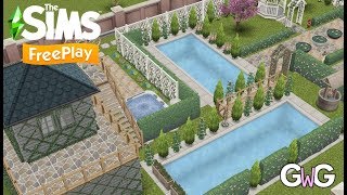 The Sims Freeplay Summerhouse amp Garden Tour [upl. by Swainson]