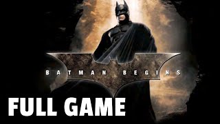 Batman Begins video game  FULL GAME walkthrough  Longplay [upl. by Sileas]