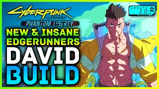 Cyberpunk 2077  New BEST Edgerunners Build David Martinez Melee BEAST Update 20 All Skills amp Gear [upl. by Aneled]