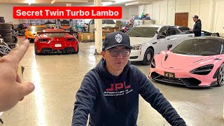 REVEALING ALEX CHOIS SECRET TWIN TURBO LAMBORGHINI … [upl. by Odlo590]