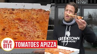 Barstool Pizza Review  Tomatoes APizza Farmington Hills MI [upl. by Wes]