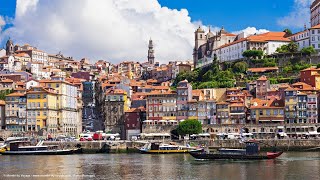 Complete walk around the old town of Porto along Douro river  Ribeira Porto Portugal [upl. by Yruy]